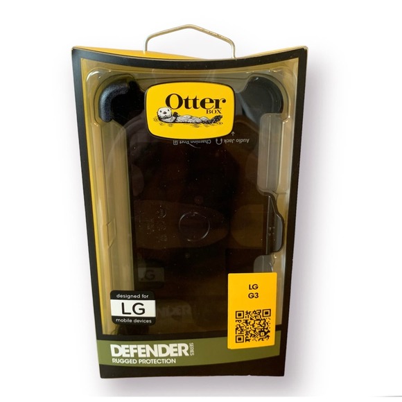 Otterbox LG G3 Defender Series Case with Belt Clip Holster Black NIP - Picture 6 of 7